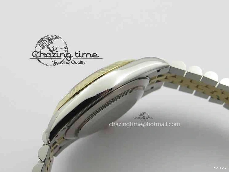 MiroTime 0324 DateJust II 41mm SS YG BP Maker Best Edition Black Roman Dial On Jubilee Bracelet A DailyWear 3665